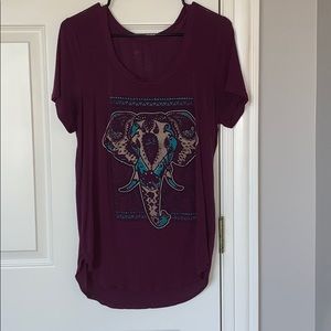 Elephant print shirt